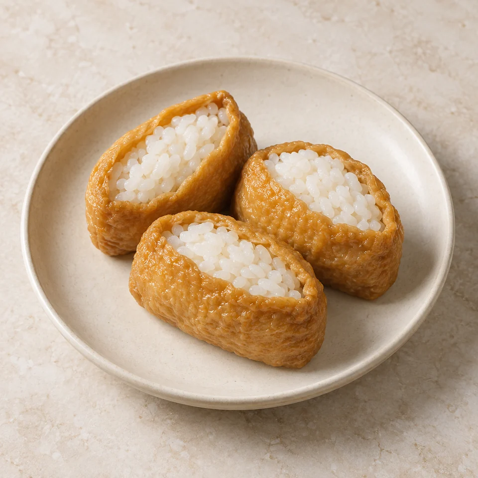 Sushi, fried bean curd (inari) — ai-generated illustration