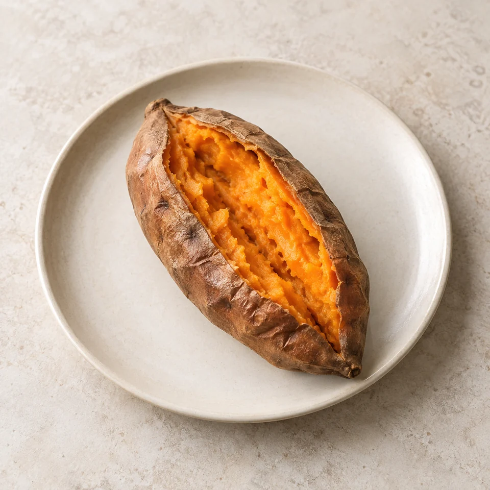 Sweet potato, baked — ai-generated illustration