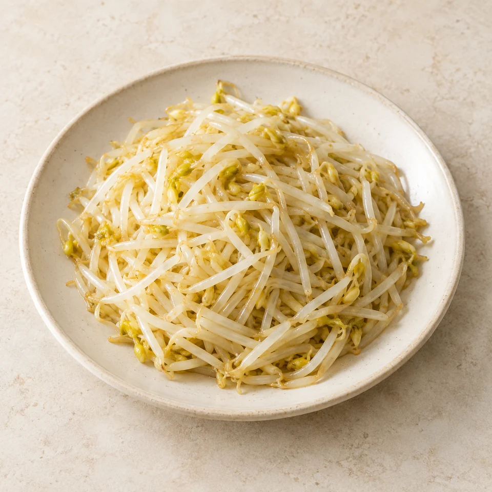 Stir-fried Bean Sprouts — ai-generated illustration