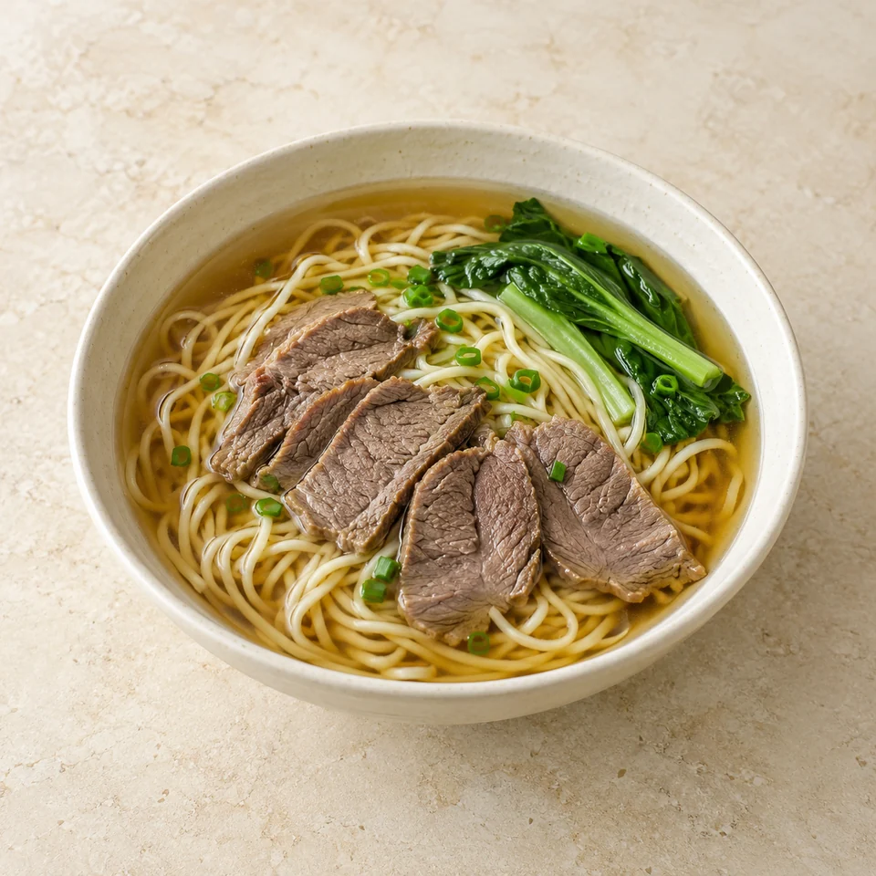 Beef Noodle Soup — ai-generated illustration