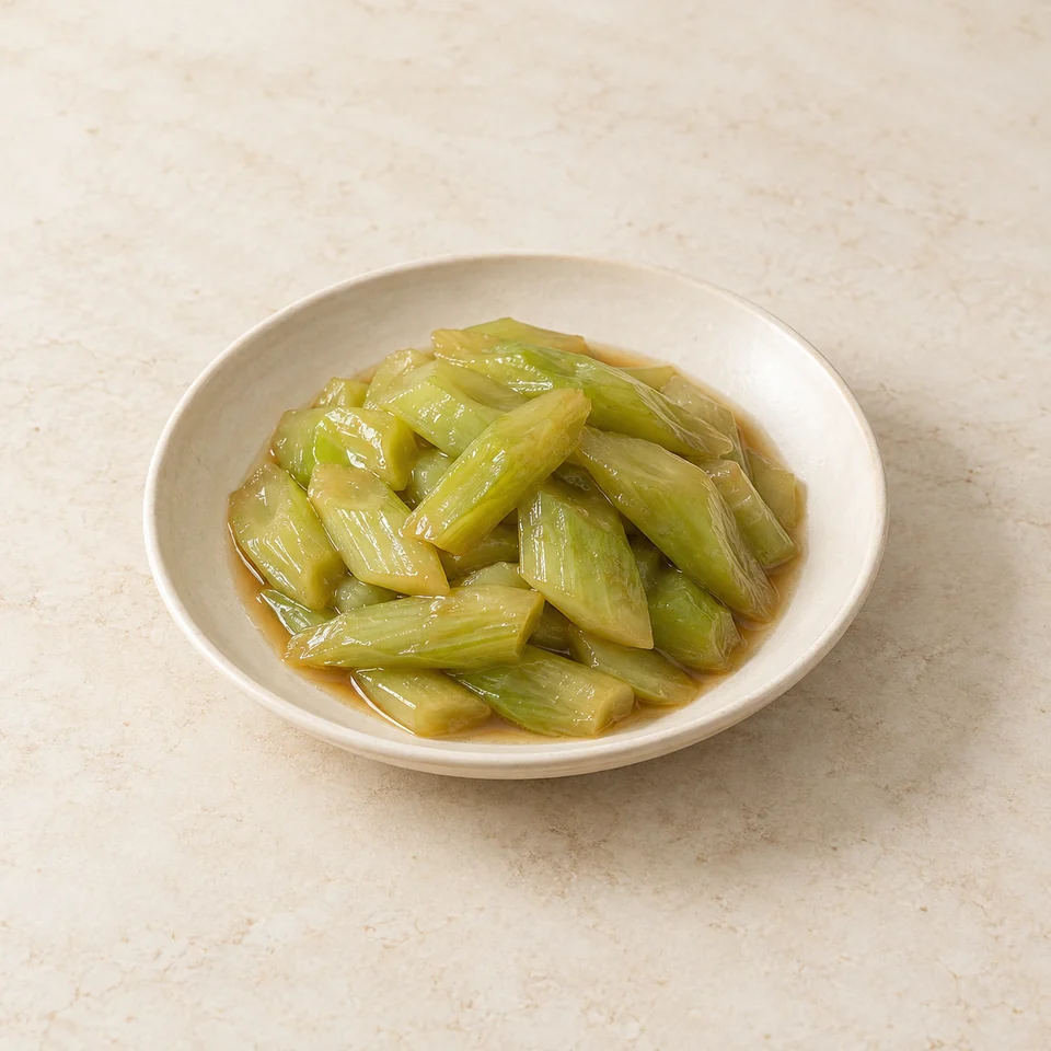 Braised Celery Lettuce — ai-generated illustration