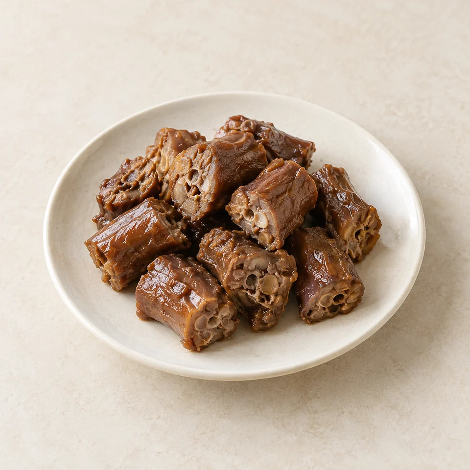 Braised Duck Neck — ai-generated illustration