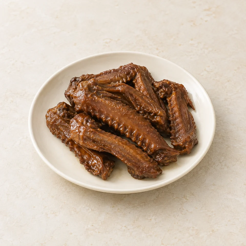 Braised Duck Wing — ai-generated illustration