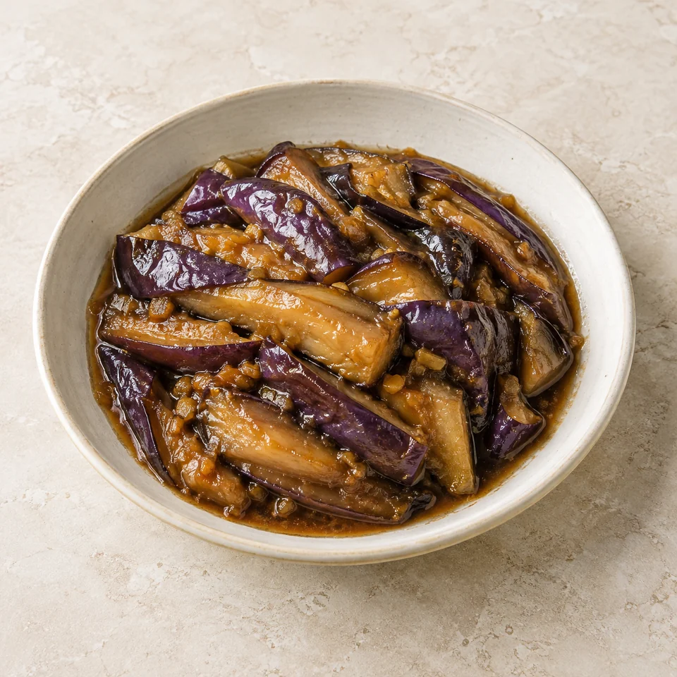 Braised Eggplant — ai-generated illustration