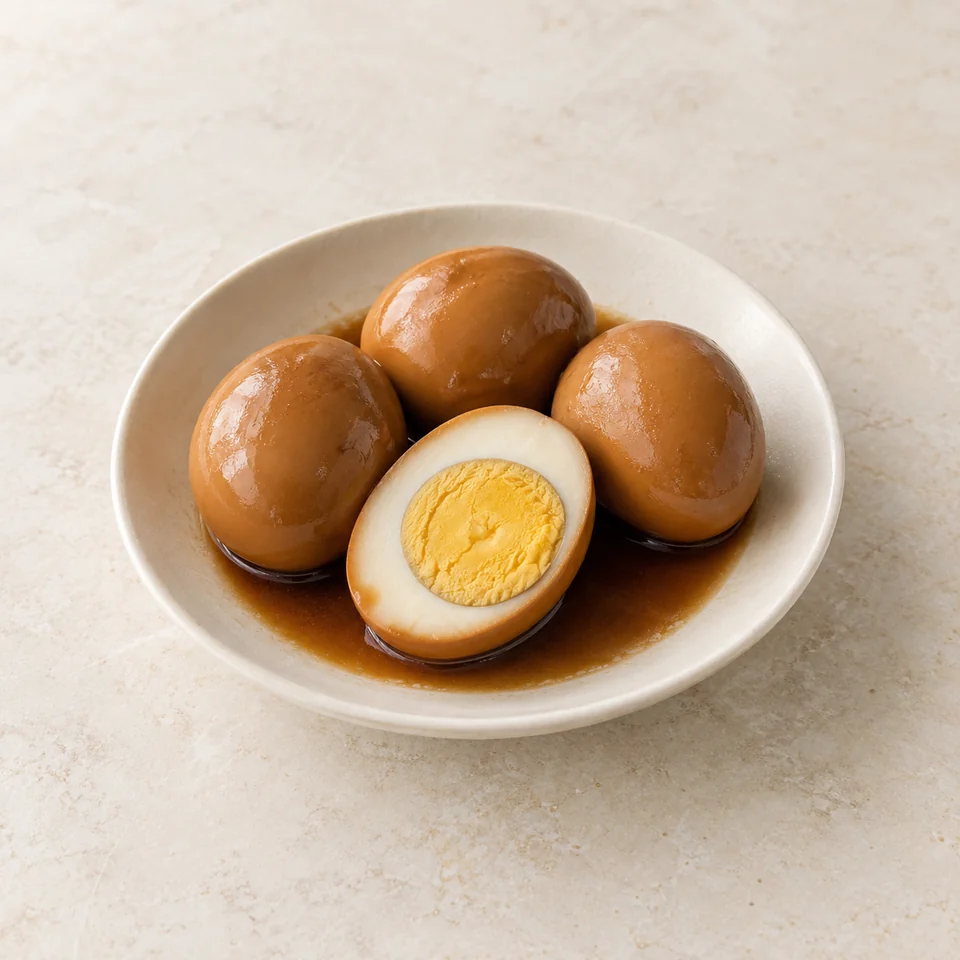 Braised Eggs — ai-generated illustration