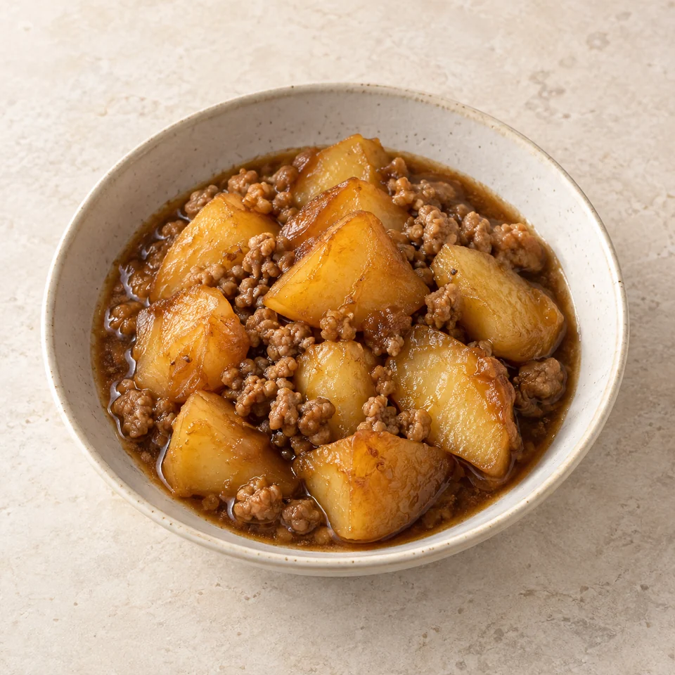 Braised Potatoes — ai-generated illustration