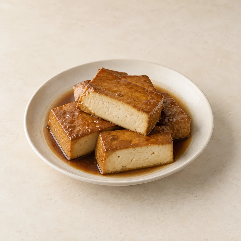 Braised Tofu — ai-generated illustration