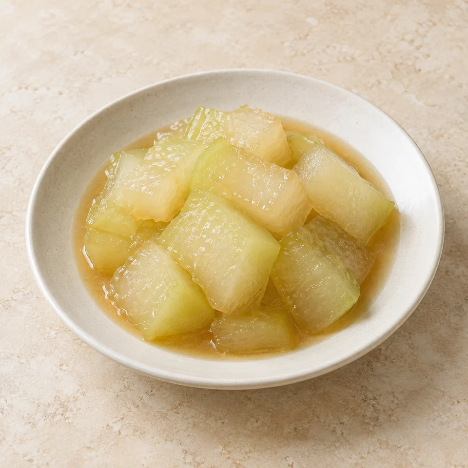 Braised Winter Melon — ai-generated illustration