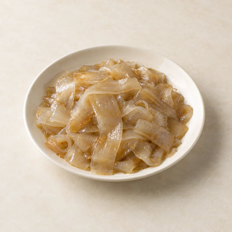 Broad Rice Noodles — ai-generated illustration