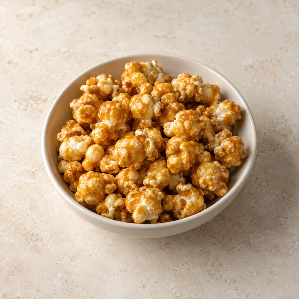 Popcorn, candied — ai-generated illustration