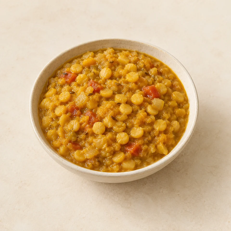 Curry, chick pea dhal, homemade — ai-generated illustration