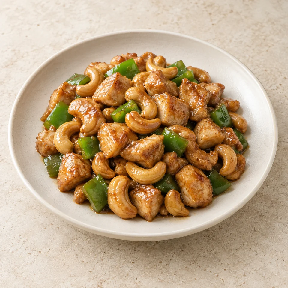 Chicken with Cashews — ai-generated illustration