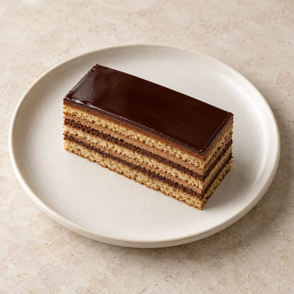 Opéra cake — ai-generated illustration