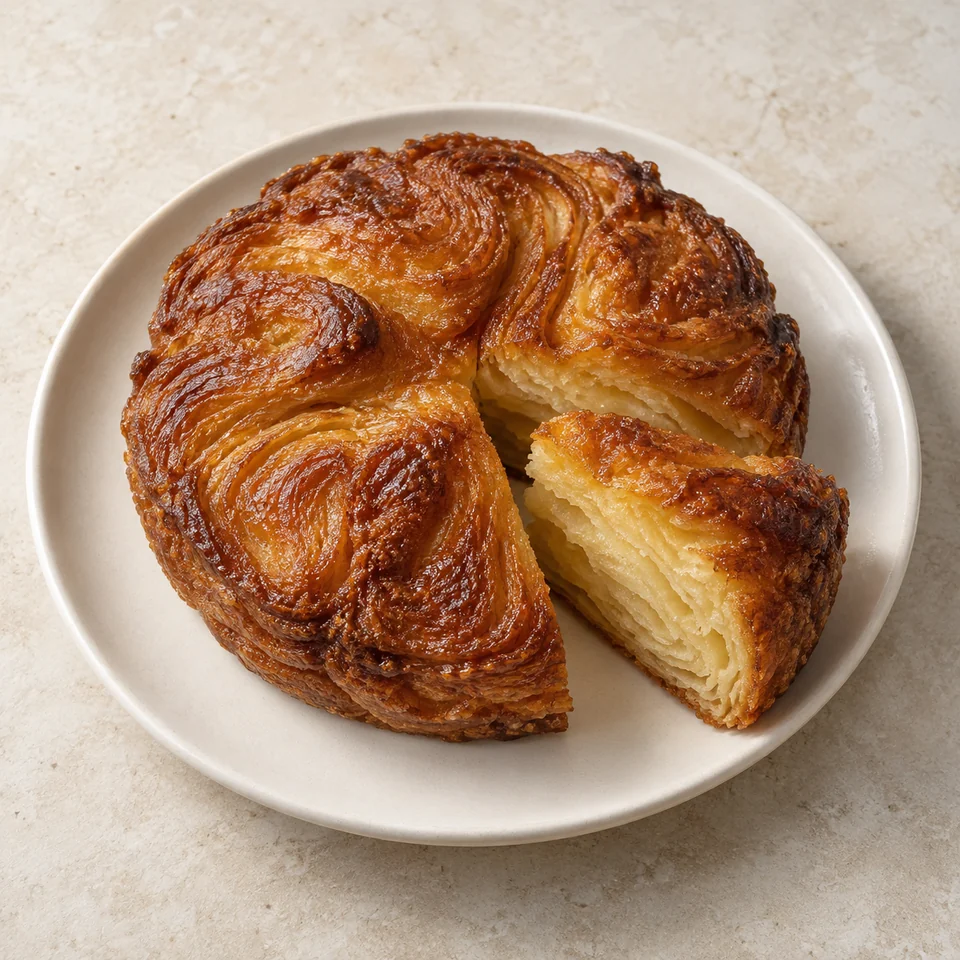 Artisan kouign-amann — ai-generated illustration