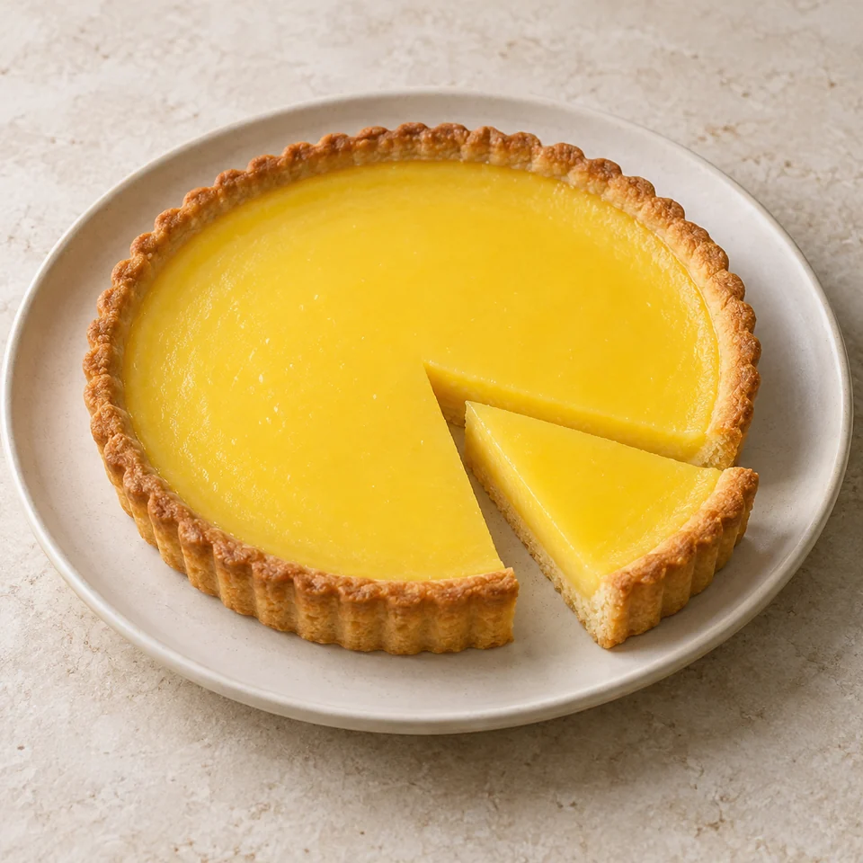Lemon tart — ai-generated illustration
