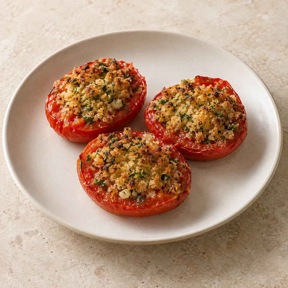 Homemade Provençal tomato — ai-generated illustration
