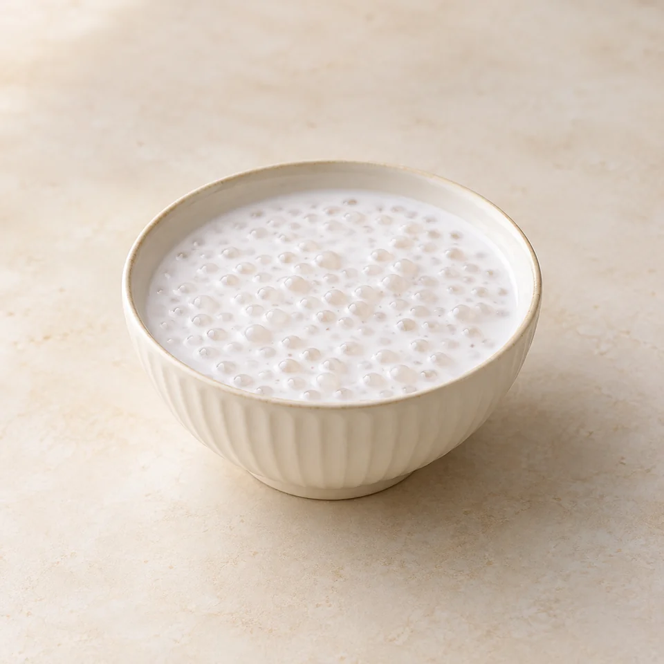 Coconut Tapioca Dessert — ai-generated illustration