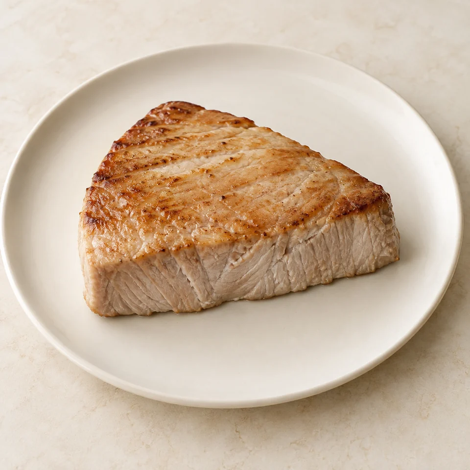 Tuna, flesh only, baked — ai-generated illustration