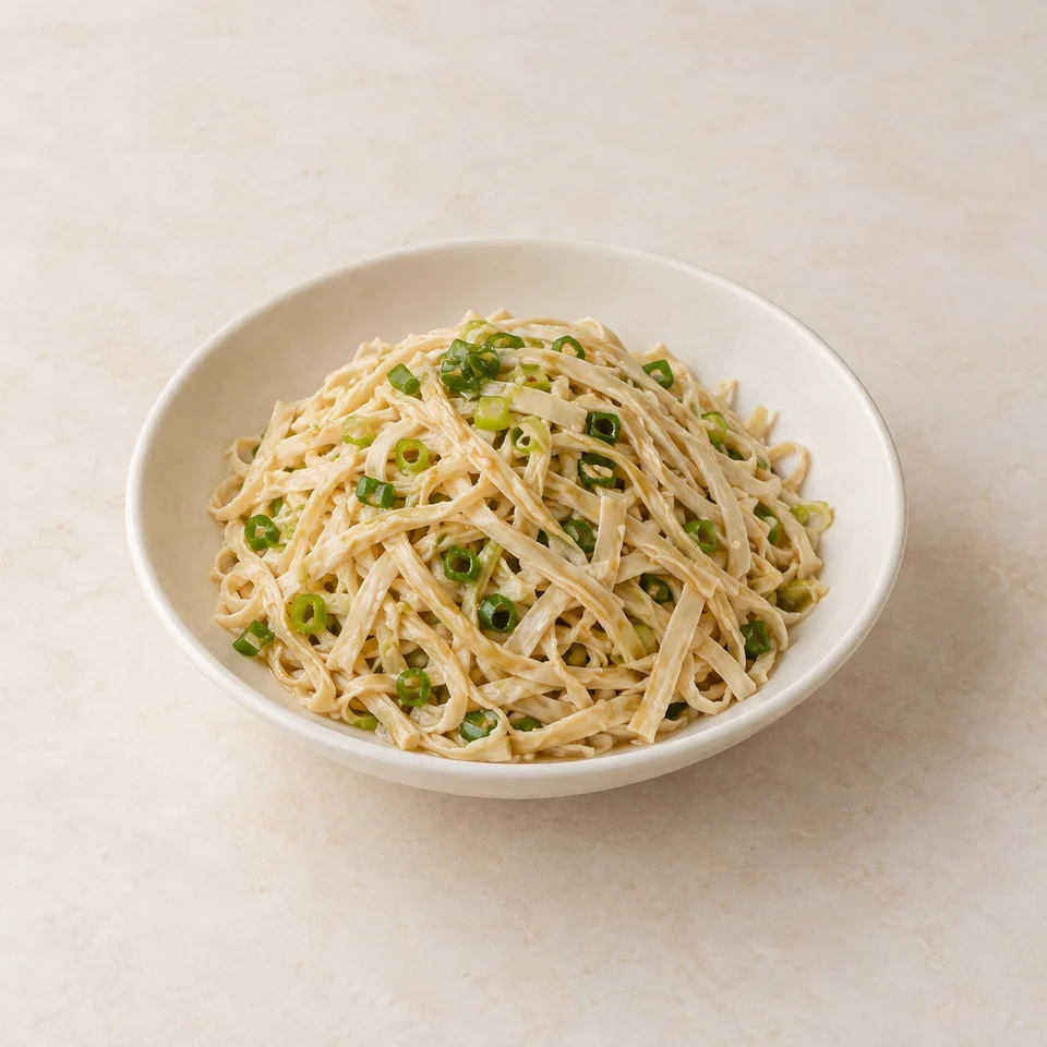 Cold Tossed Tofu Skin (Unfried) — ai-generated illustration