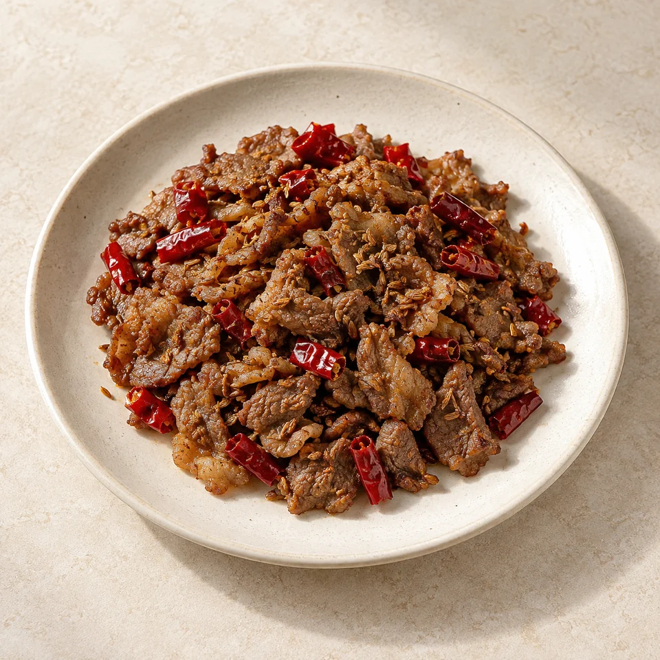 Cumin Lamb — ai-generated illustration