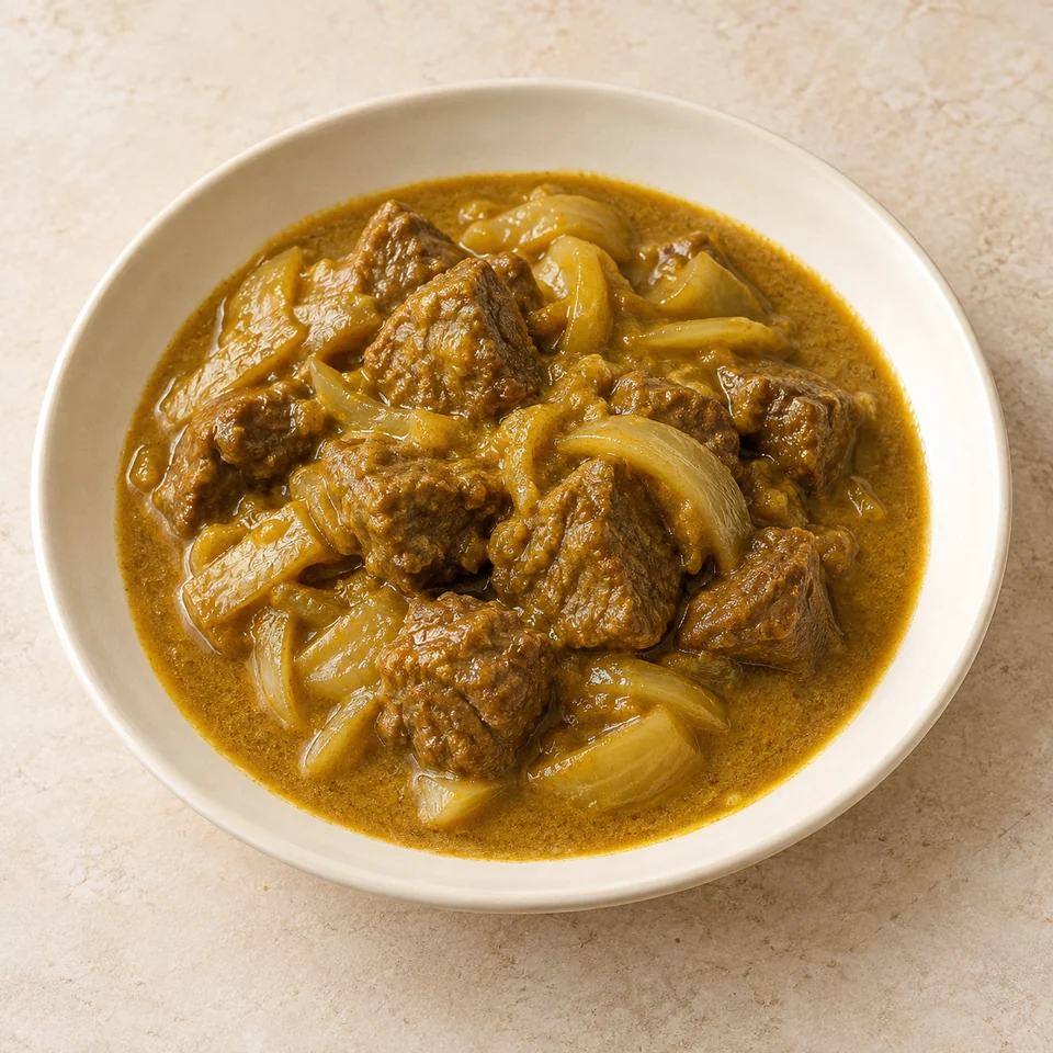 Curry Beef — ai-generated illustration
