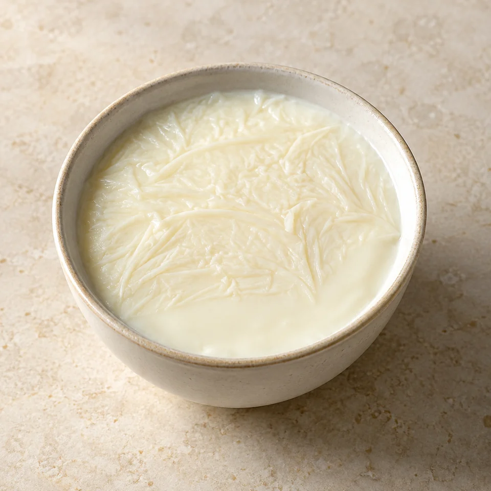 Double-Skin Milk Pudding — ai-generated illustration