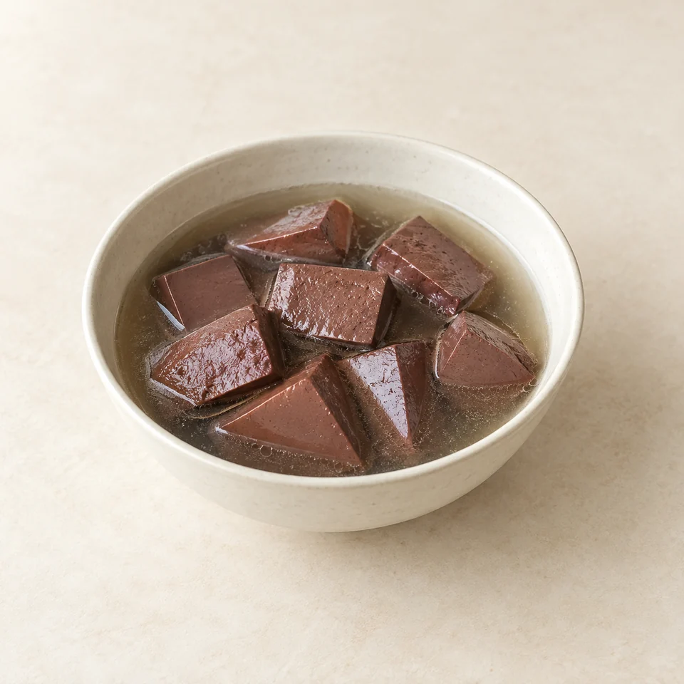 Duck Blood Curd — ai-generated illustration