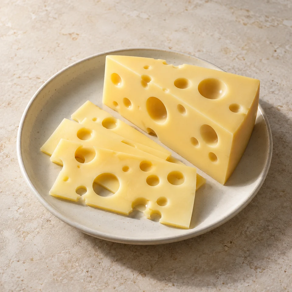 Cheese, Emmental — ai-generated illustration
