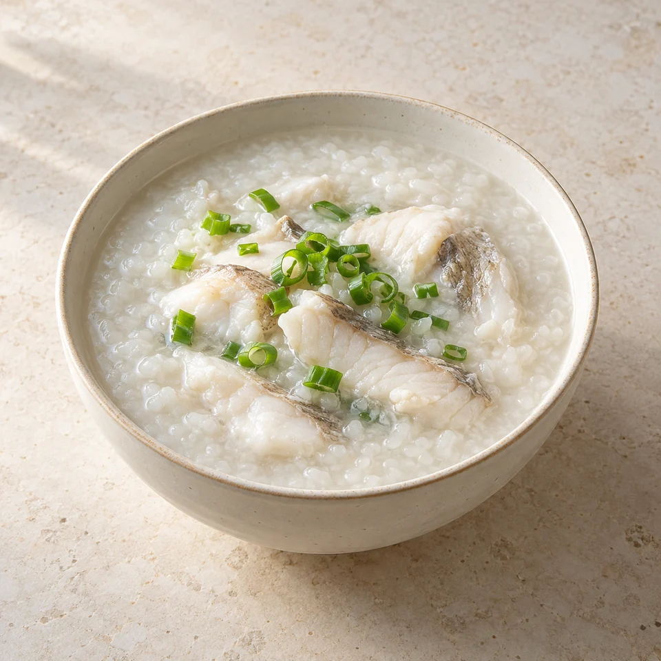 Fish Fillet Congee — ai-generated illustration
