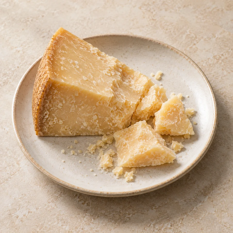 Cheese, Parmesan, fresh — ai-generated illustration