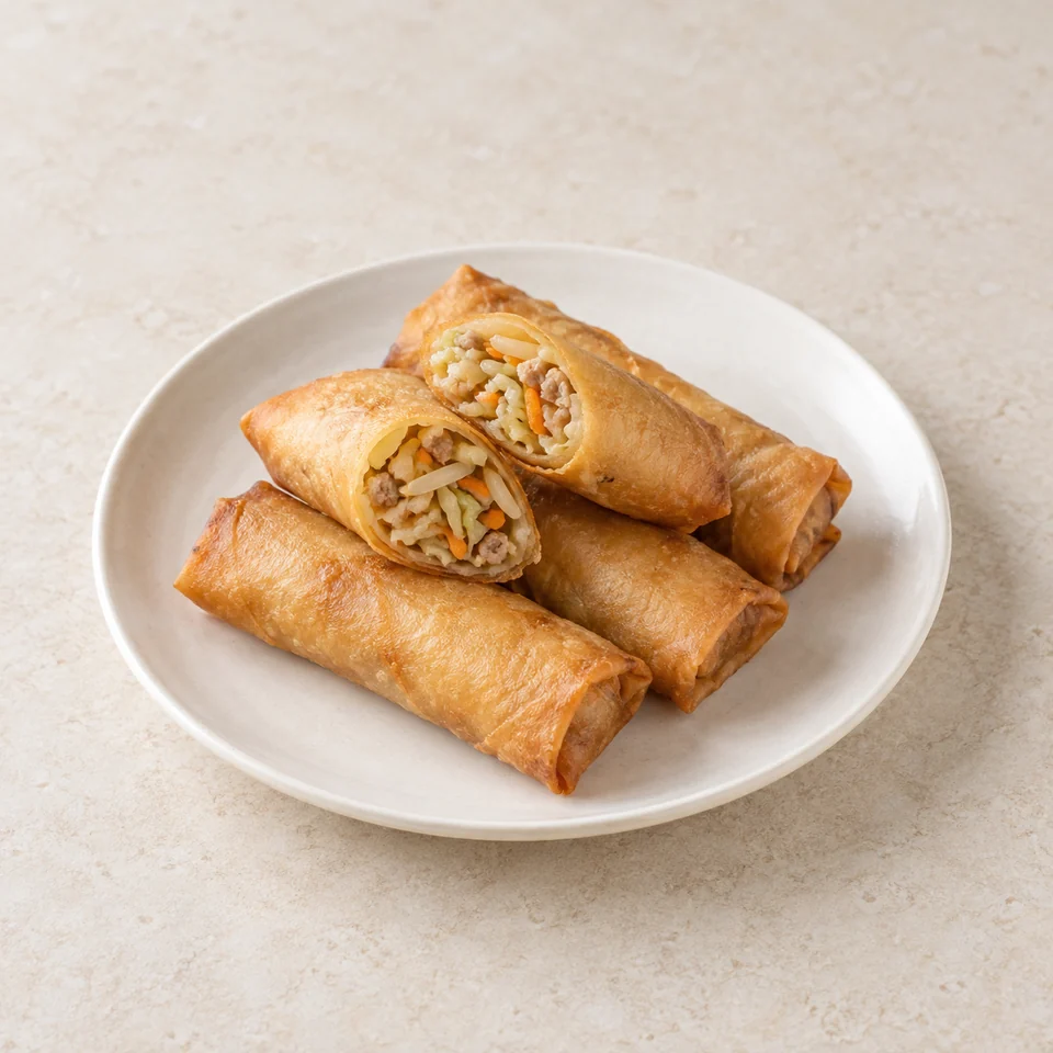 Fried Spring Roll — ai-generated illustration