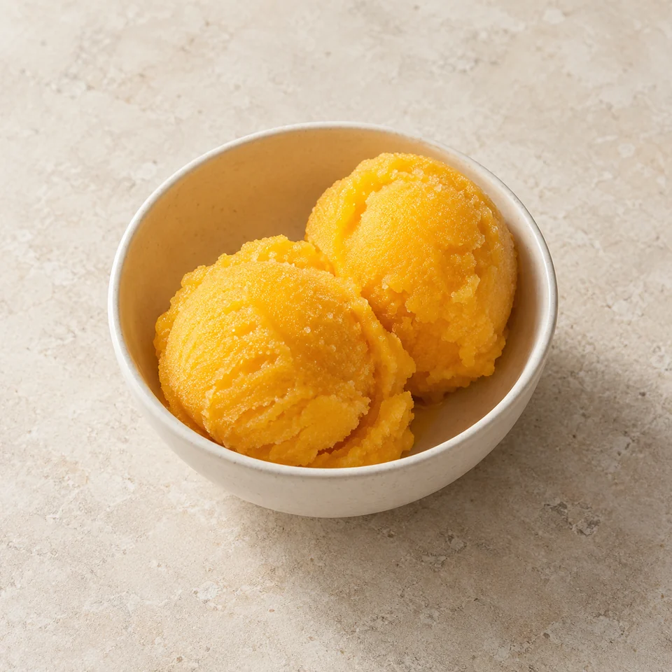 Sorbet, fruit — ai-generated illustration
