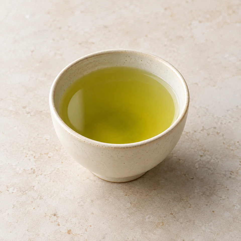 Gyokuro tea infusion — ai-generated illustration