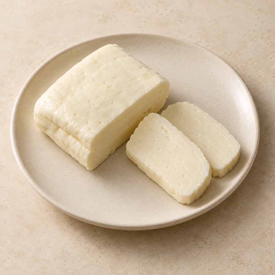 Cheese, Halloumi — ai-generated illustration