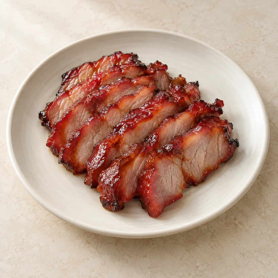 Honey BBQ Pork — ai-generated illustration