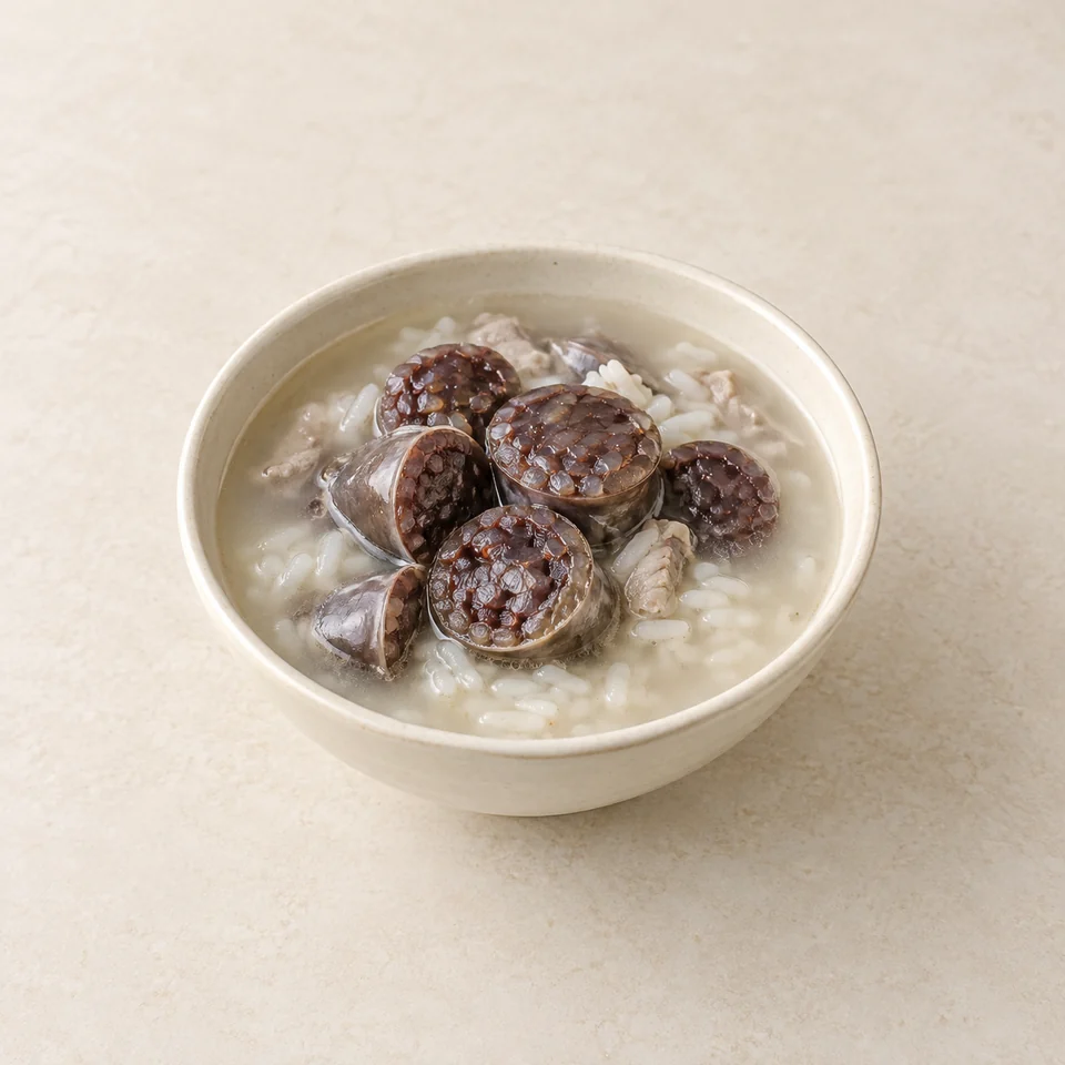 Sundae gukbap sausage soup rice — ai-generated illustration