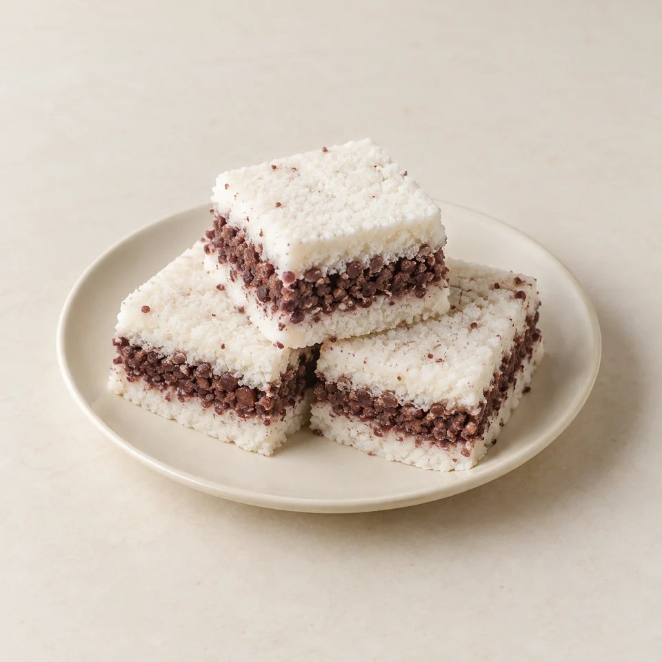 Sirutteok steamed rice cake — ai-generated illustration