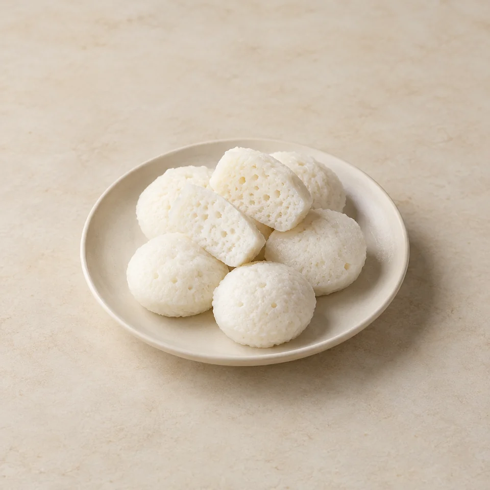 Jeungpyeon fermented rice cake — ai-generated illustration