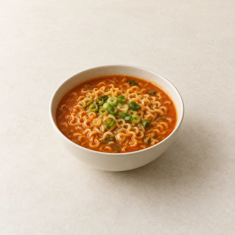 Ramyeon noodle soup — ai-generated illustration