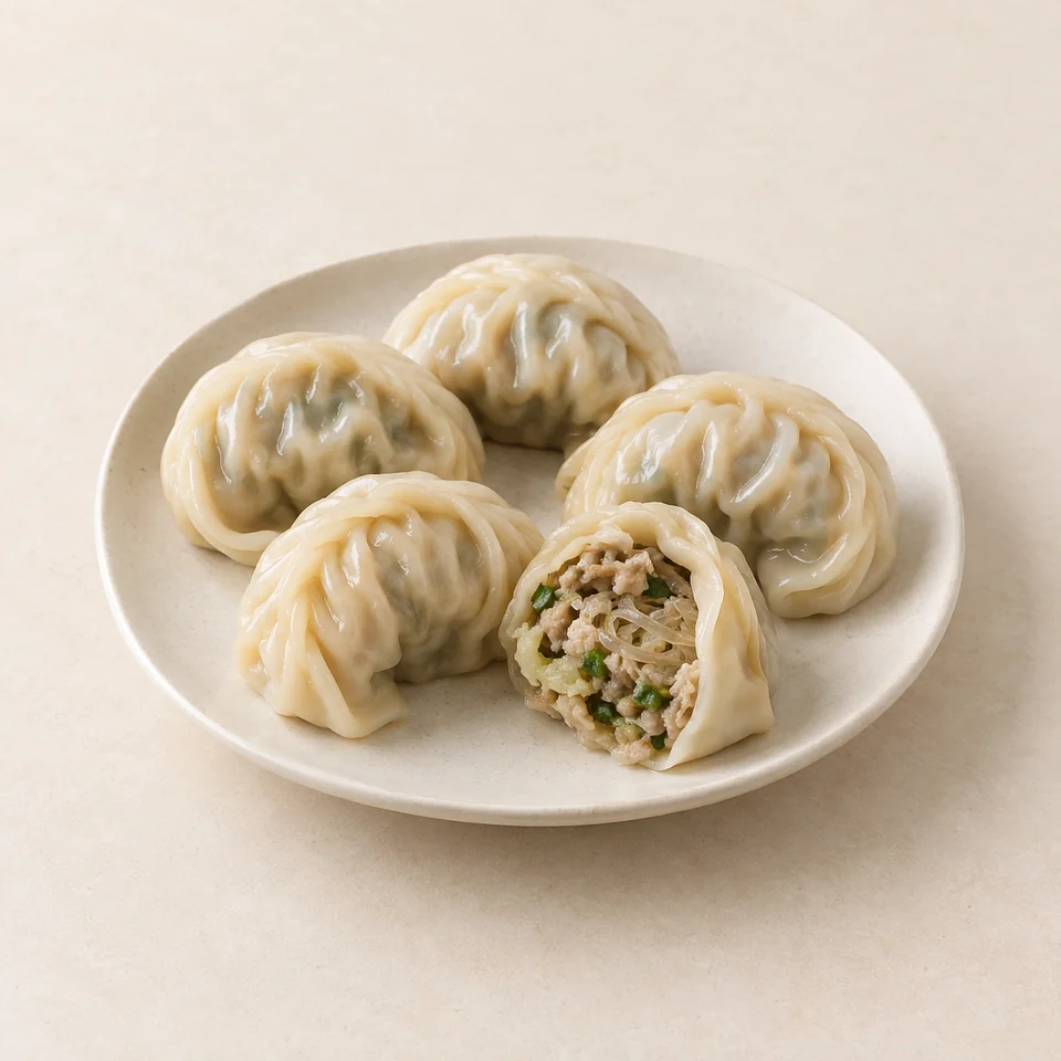 Meat mandu dumplings — ai-generated illustration