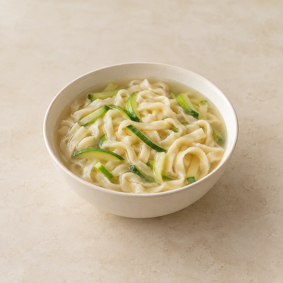 Kalguksu hand-cut noodles — ai-generated illustration