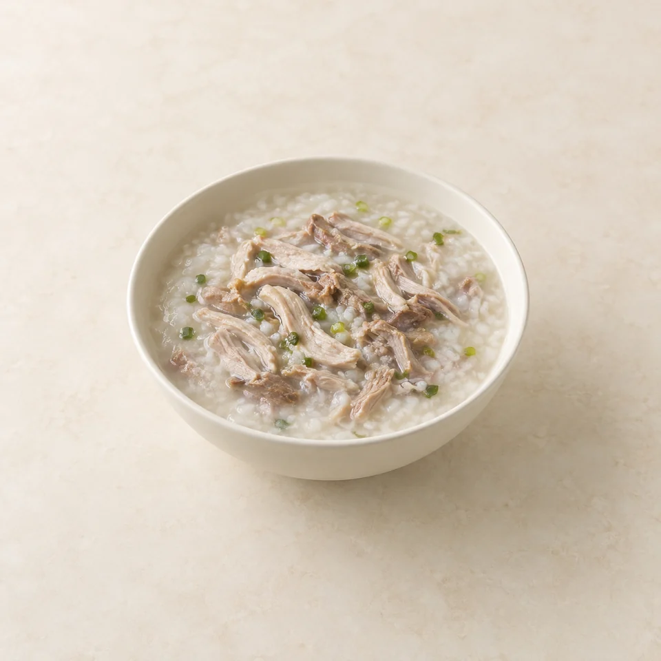 Duck porridge — ai-generated illustration