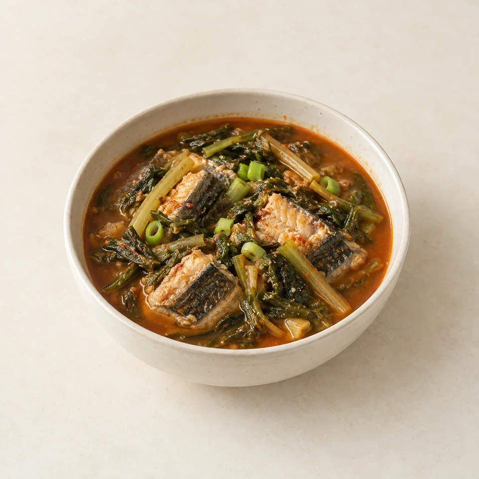 Eel soup — ai-generated illustration