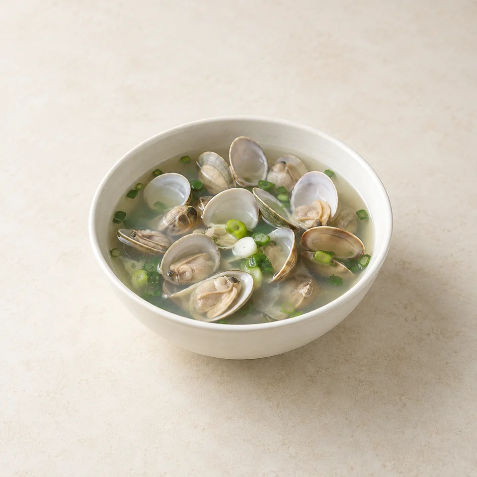 Clam soup — ai-generated illustration