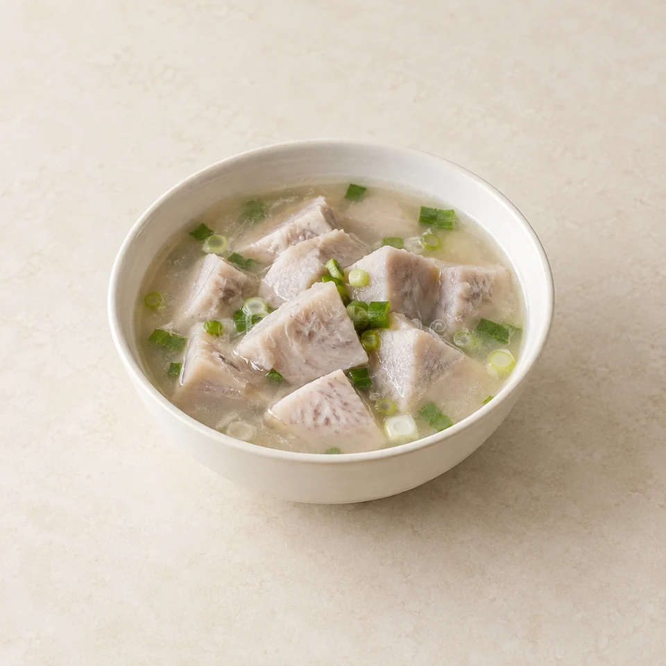 Taro soup — ai-generated illustration