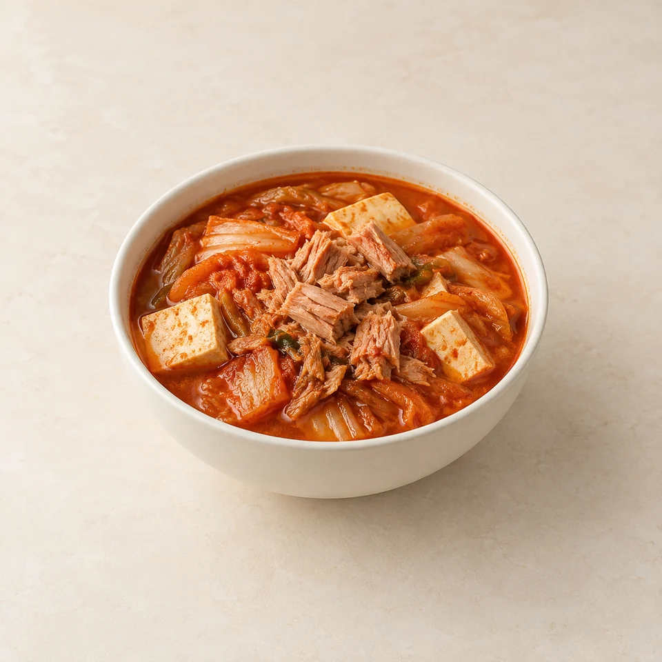 Tuna kimchi stew — ai-generated illustration