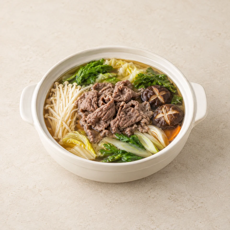 Beef jeongol hot pot — ai-generated illustration