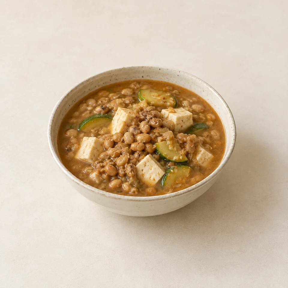 Cheonggukjang fermented soybean stew — ai-generated illustration