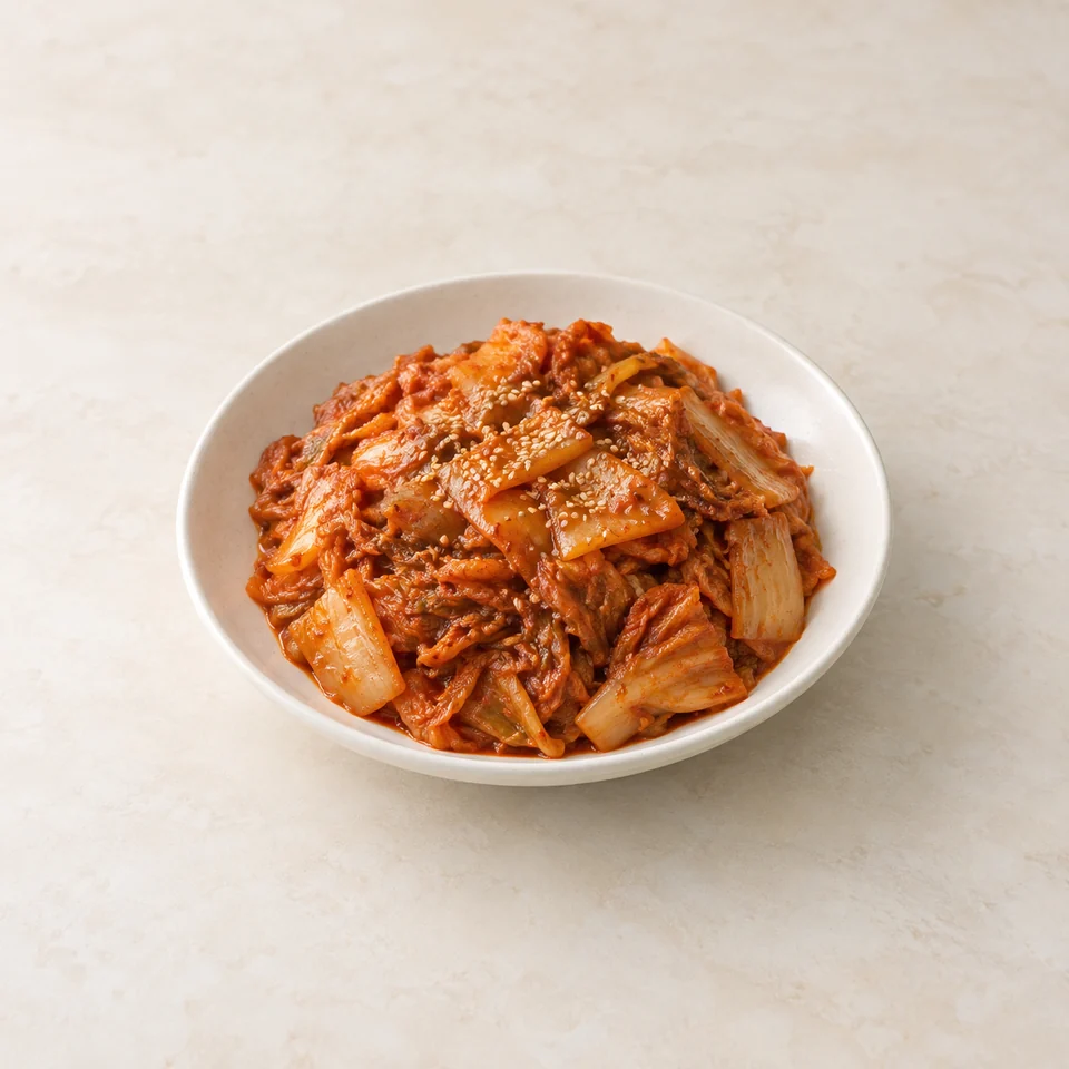 Stir-fried kimchi — ai-generated illustration