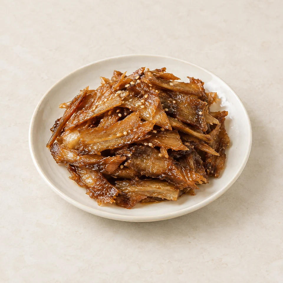 Braised dried filefish — ai-generated illustration
